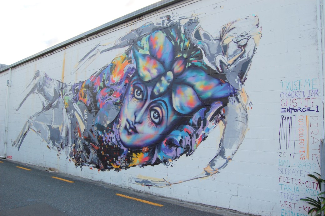 Graffitivandring, Taupo